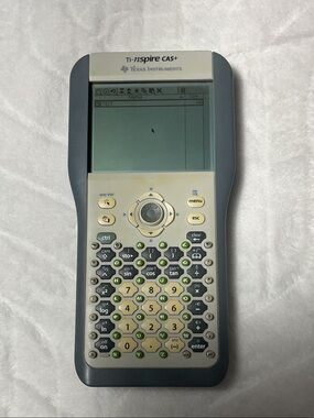TI-Nspire CAS+ Scientific Graphing Calculator - Off-White & Dark Gray
